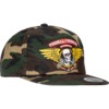 Powell Peralta Winged Ripper Patch Camo Hat - Adjustable