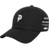 Primitive Skateboarding Dirty P Marley Black Hat - Adjustable