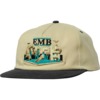 Real Skateboards Emb Tan / Charcoal Denim Hat - Adjustable