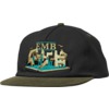 Real Skateboards Emblem Charcoal / Tan Hat - Adjustable