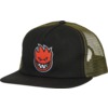 Spitfire Wheels Bighead Fill Snapback Black / Olive Hat - Adjustable