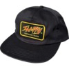 Slappy Truck Company Throwback Patch Ultra Low Black Hat - Adjustable