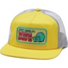Snot Wheel Co. Wide Boys Logo Yellow Trucker Hat