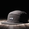 Thrasher Magazine Mag Logo 5-Panel Hat Black Hat - Adjustable