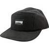 Thrasher Magazine Mag Logo 5-Panel Hat Black Hat - Adjustable