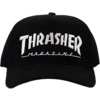 Thrasher Magazine Mag Logo Black Ball Cap - Adjustable