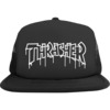 Thrasher Magazine One-Liner Black Hat - Adjustable