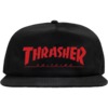 Thrasher Magazine Spitfire Bighead Jake Black / Red Hat - Adjustable