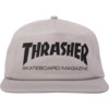 Thrasher Magazine Skate Mag Grey / Black Hat - Adjustable
