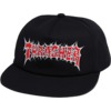 Thrasher Magazine Spikey Black Hat - Adjustable
