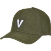 Venture Trucks Retro V Strapback Olive Denim Hat - Adjustable