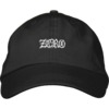 Zero Skateboards Wasteland Black Dad Hat - Adjustable
