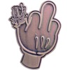 Doomsayers Club Cartoon Up Yours Bronze Pin
