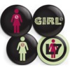 Girl Skateboards 4 Pack L7 Pin Set