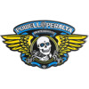 Powell Peralta Winged Ripper Blue / Gold Lapel Pin