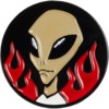 Thrasher Magazine Alien Workshop Believe Lapel Pin