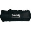 Thrasher Magazine Logo Black Duffel Bag with Velco Board Straps - One Size Fits All
