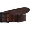 Anti Hero Skateboards Basic Eagle Brown / Black Leather Belt - L/XL 47"
