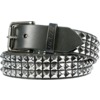 Jacuzzi Unlimited Skateboards Studded Black Belt - Adjustable