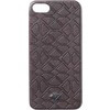 Diamond Supply Co Split Leather Burgundy iPhone 5 Case