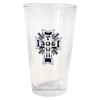 Dogtown Skateboards 50 Years Cross Logo 16oz Pint Glass