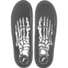 Footprint Insoles Kingfoam Orthotic Skeleton Black Shoe Insoles - 5/5.5