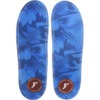 Footprint Insoles Kingfoam Orthotic Blue Camo Shoe Insoles Low Profile - 4/4.5
