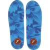 Footprint Insoles Kingfoam Blue Camo Shoe Insoles Low Profile 3mm - 12-12.5 Men