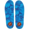 Footprint Insoles Kingfoam Orthotic Blue Camo Shoe Insoles Low Profile - 13/13.5