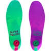 Footprint Insoles Super Squish Logo Green / Purple Shoe Insoles - M/5-10.5