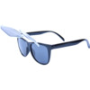 Happy Hour Skateboards Flip Up Silver Bullets Sunglasses