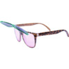 Happy Hour Skateboards Flip Up Leopard Pajama Party Sunglasses