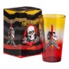 Powell Peralta Skull & Sword Yellow / Red Fade Pint Glass