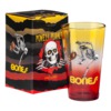 Powell Peralta Skateboard Skeleton Yellow / Red Fade Pint Glass