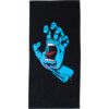 Santa Cruz Skateboards Screaming Hand Black /Blue Beach Towel