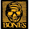 Bones Wheels 34" x 36" Black & Gold Black Banner
