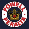 Powell Peralta 20" x 20" Supreme Navy Banner