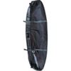 Blocksurf Double Coffin Black Shortboard Board Bag - 6'6"