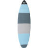 Ocean & Earth Fish Stretch Blue Stripe Fish Surfboard Sock - Fits 1 Board - 6'