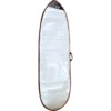 Ocean & Earth Barry Basic Silver Fish Surfboard Bag - Fits 1 Board - 5'4"