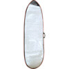 Ocean & Earth Barry Basic Silver Fish Surfboard Bag - Fits 1 Board - 27" x 7'