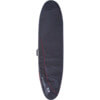 Ocean & Earth Aircon Black / Red Longboard Surfboard Bag - Fits 1 Board - 25.5" x 7'6"