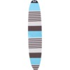 Ocean & Earth Longboard Stretch Sky Blue Stripe Board Sock - Fits 1 Board - 8'
