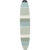 Ocean & Earth Longboard Sky Blue Stripe Stretch Cover - Fits 1 Board - 9'