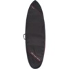 Ocean & Earth Compact Day Black / Red Mid Length Board Bag - 8'