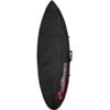 Ocean & Earth Aircon Black / Red / Grey Shortboard Board Bag - Fits 1 Board - 22.5" x 7'4"