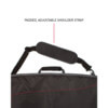 Ocean & Earth Double Compact Black / Red Shortboard Board Bag - 1-2 boards - 22.5" x 6'