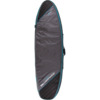 Ocean & Earth Double Compact Black / Blue Shortboard Board Bag - 1-2 boards - 22.5" x 6'4"