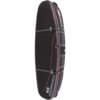 Ocean & Earth Quad Coffin Black / Red Shortboard Board Bag - 1-4 Boards - 23" x 8"