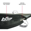 Ocean & Earth Aircon Black / Red Gun Surfboard Bag - Fits 1 Board - 9'6"